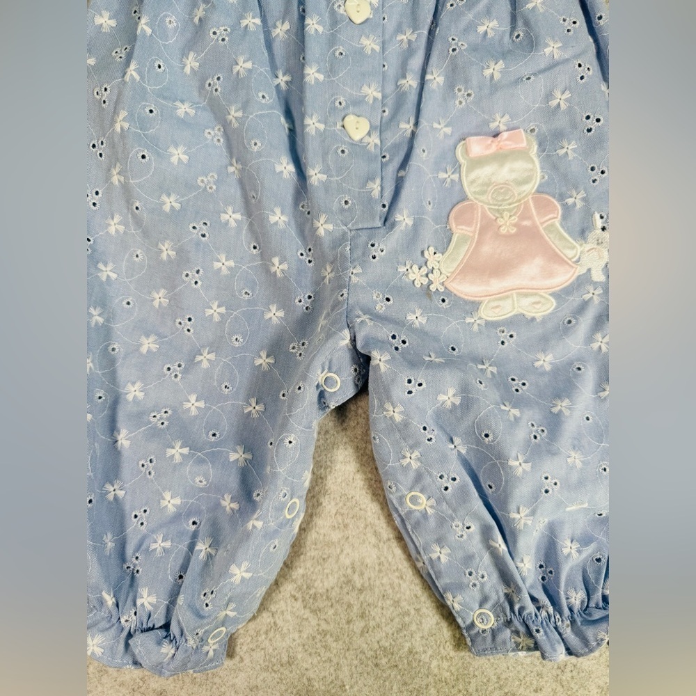 NWT Baby Togs Vintage Overall Set aside 3-6M - Picture 2 of 11